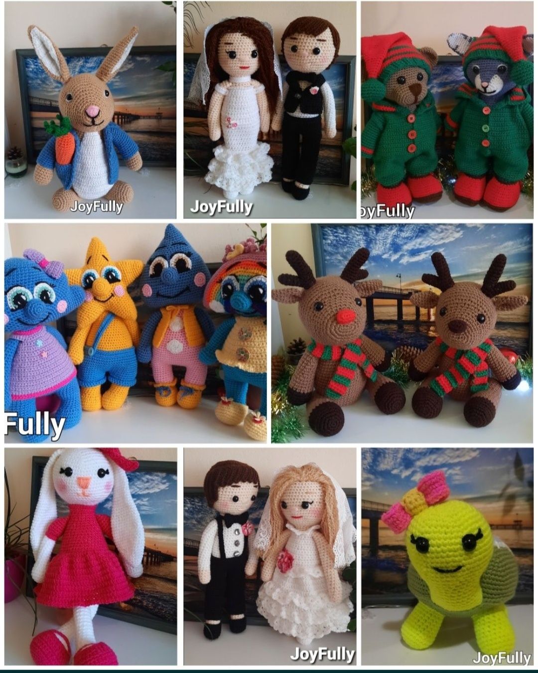 Ръчно плетени играчки