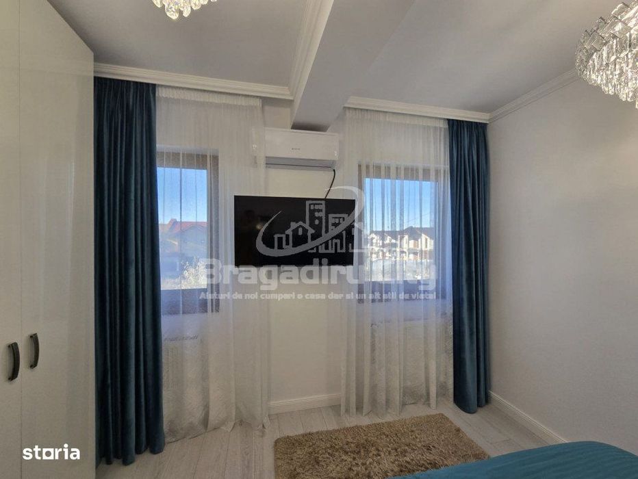 Apartament 3 cam 2 bai 2 balc etaj 1  parcare