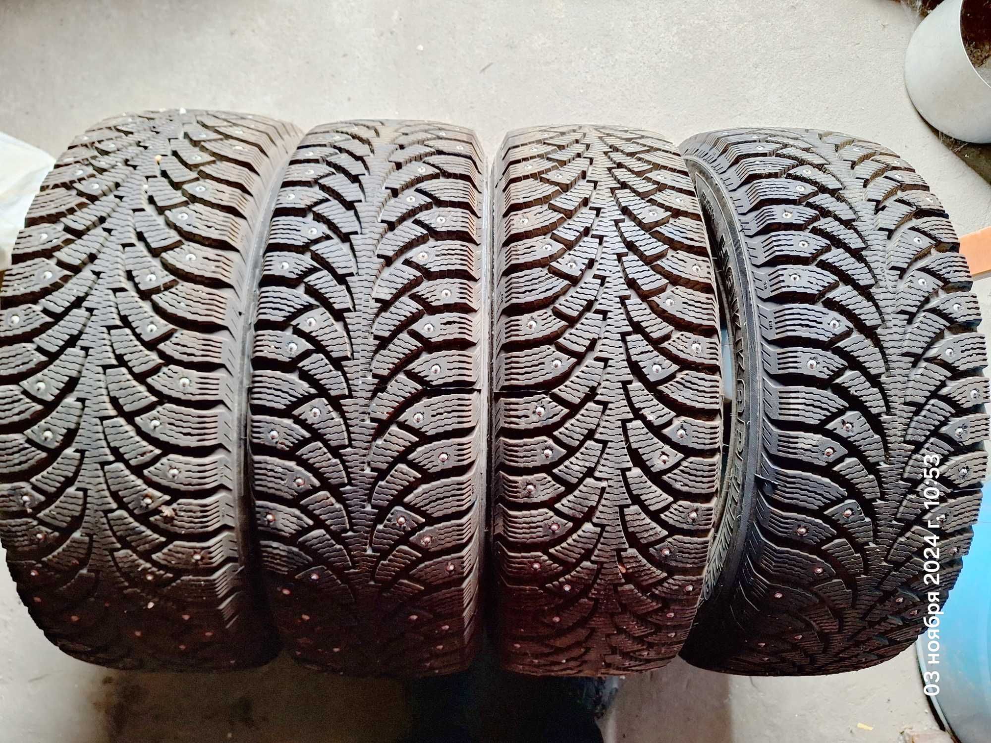 финские зимние шины Nokian Hakkapeliitta  и диски