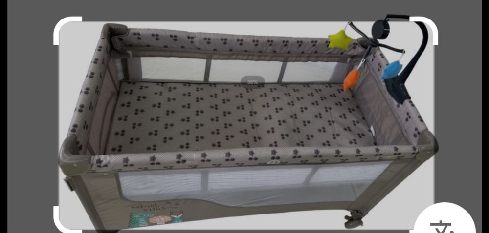 Patut bebe + saltea Cocos comfort