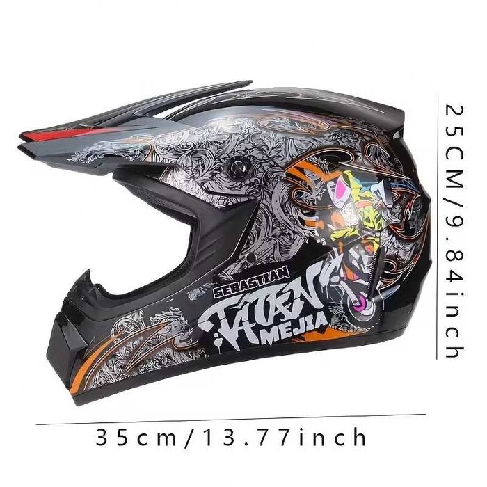 Детска кросова каска 168127