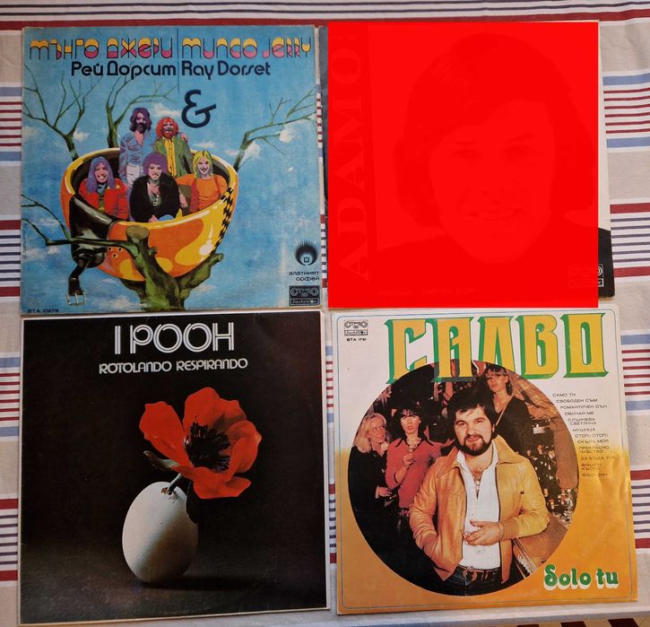 Грамофонни плочи в много добро състояние (обновена)