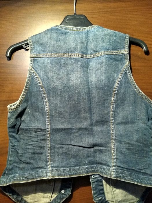 Vesta blugi dama noua , fusta blugi