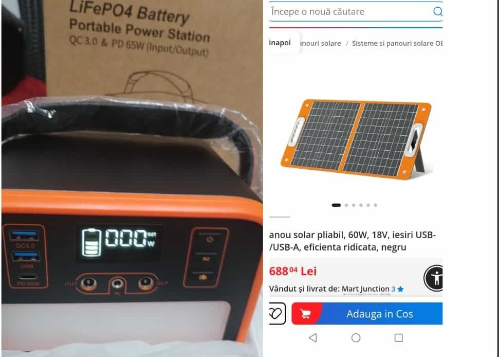 Power station S2401 lifepo4 battery de 200wat Nou