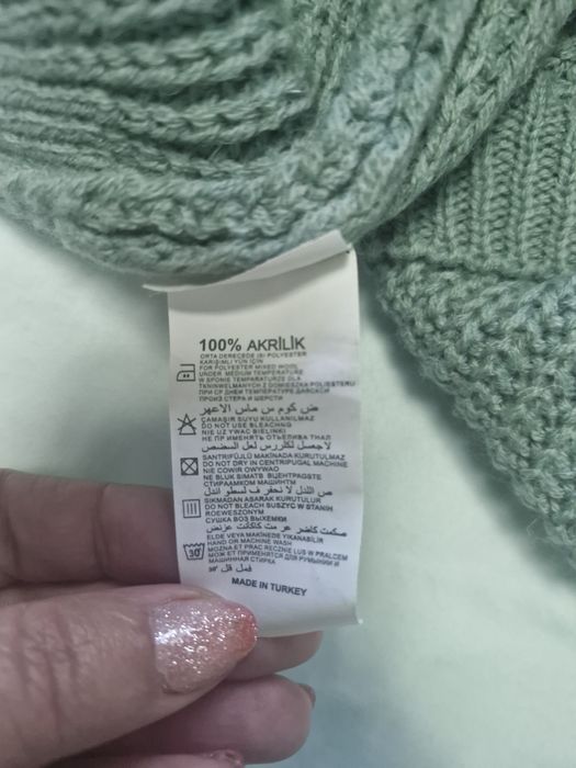 Bluza tricotata acryl