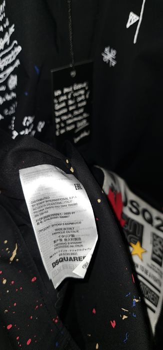 Cămașă paint - icon dsquared2