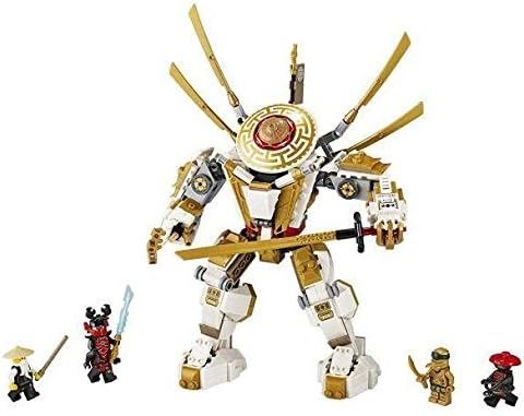 LEGO 71702 NINJAGO Legacy Golden Mech Action Figure with Lloyd, Wu and