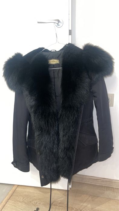 Уникална парка с естествена лисица в перфектно състояние