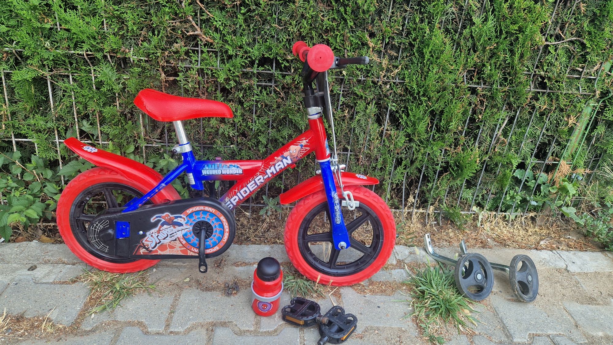 Bicicleta copii spiderman