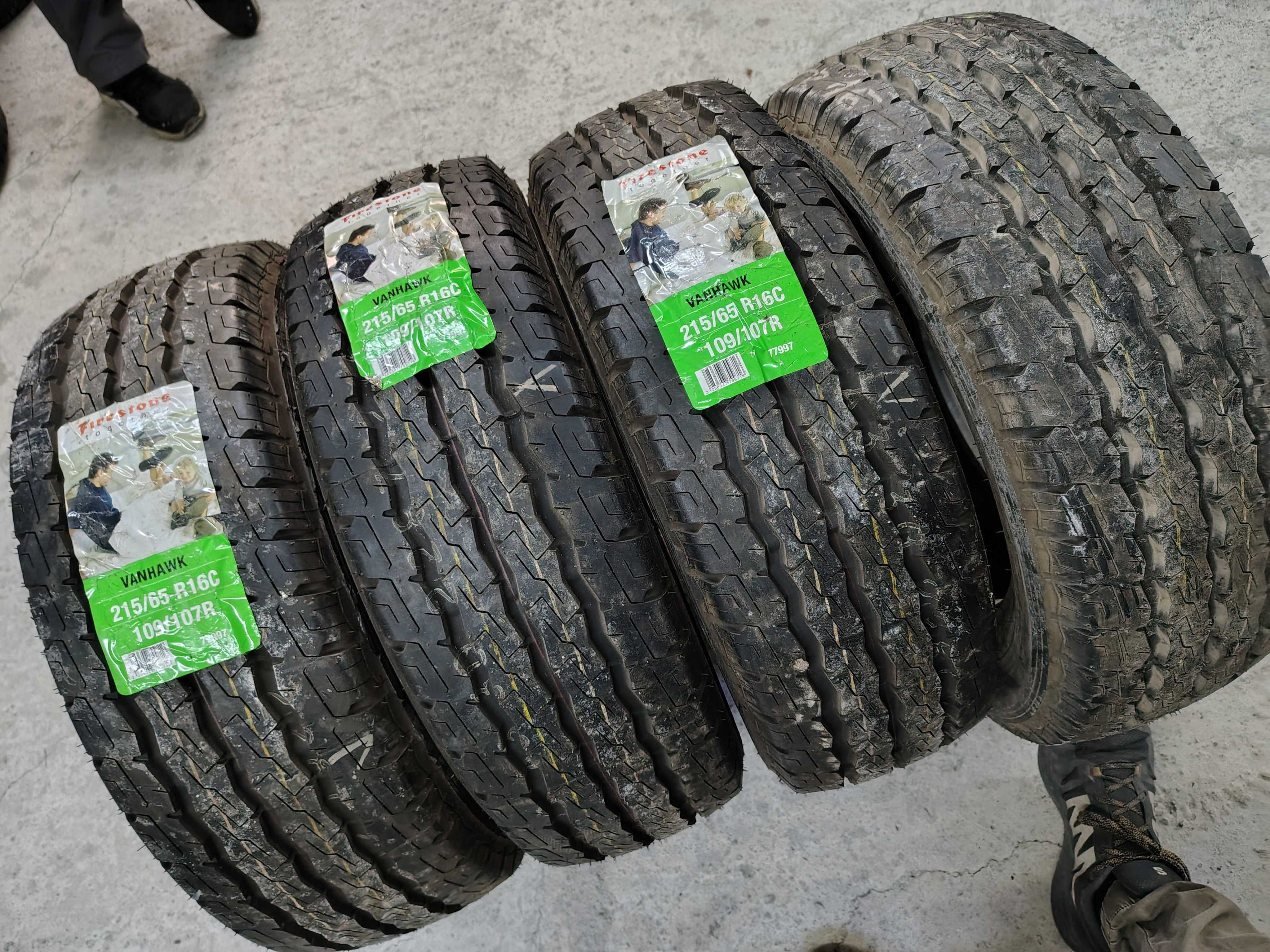 4бр.НОВИ летни гуми FIRESTONE 215 65 16C цена за брой