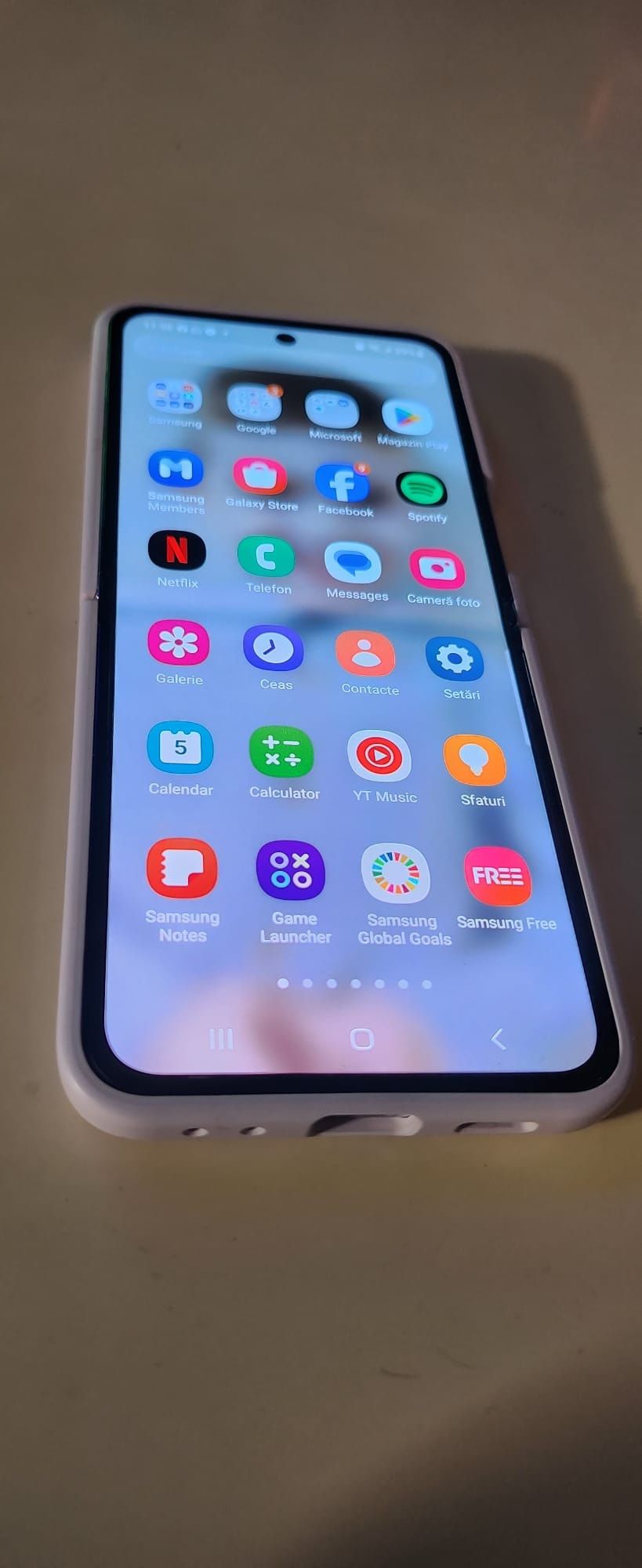 Samsung z flip5 cu garantie 2 ani roz