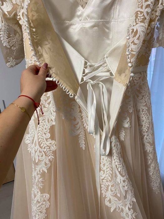 Vand rochie de mireasa noua-nepurtata,Shelby- marca Wedding Atelier