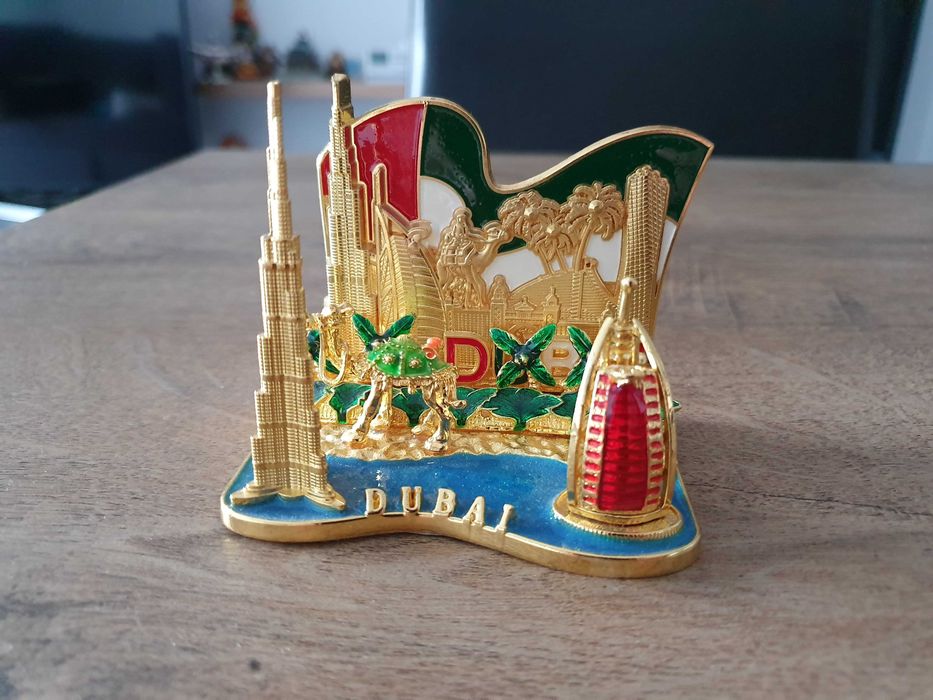 Decoratie mini Dubai cu steagul UAE | Perfect pentru cadou