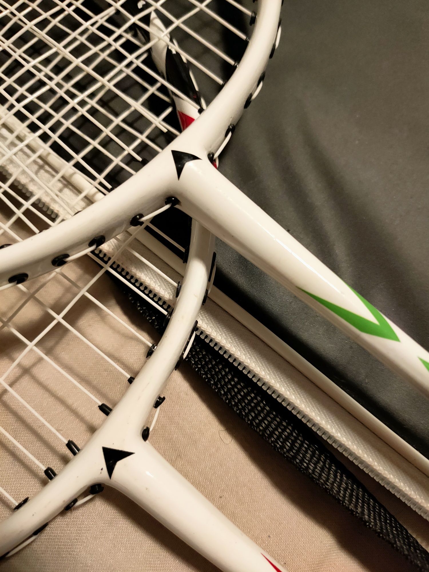 Rachete Palete Badminton aliaj aluminiu usoare rezistente + BONUS