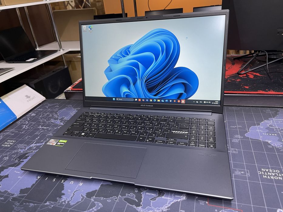 Мощный Asus Vivobook Pro 15 Ryzen 5-5600H/8Gb/512Gb/GTX1650