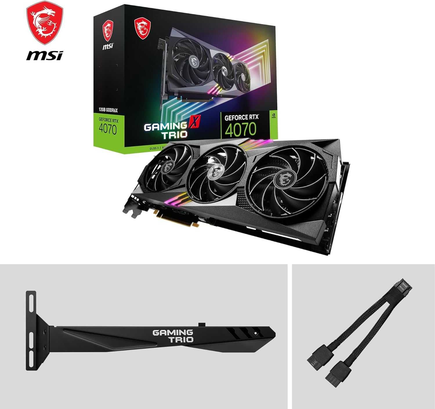 MSI RTX 4070 Gaming X Trio 12GB GDDR6X