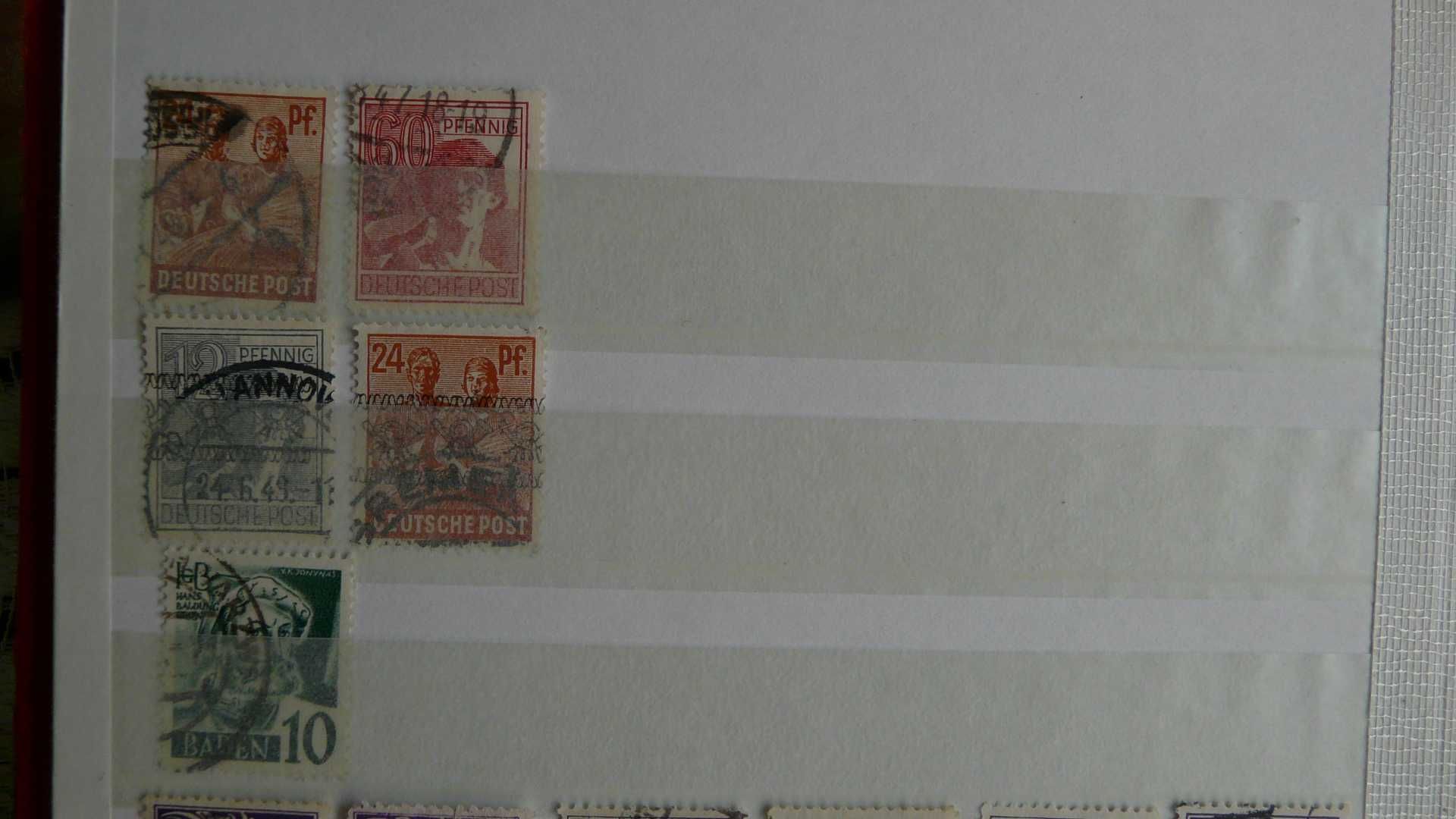 Germania , Deutsches Reich + Deusches Post colectie timbre stampilate