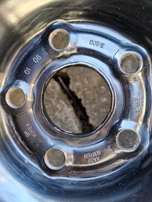 205 70 R 16 jante tabla cu cauciucuri de vara 5 x 105 DOT 2021 ET 38