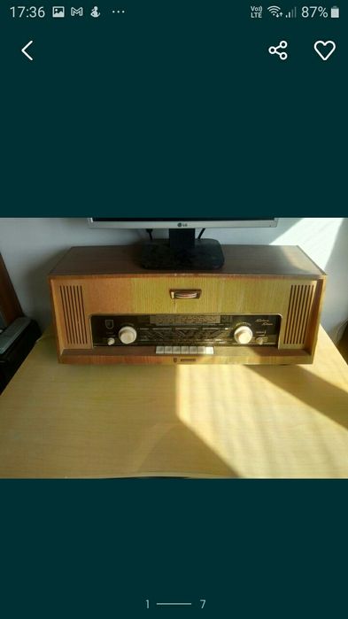 Radio vechi Philips lampi