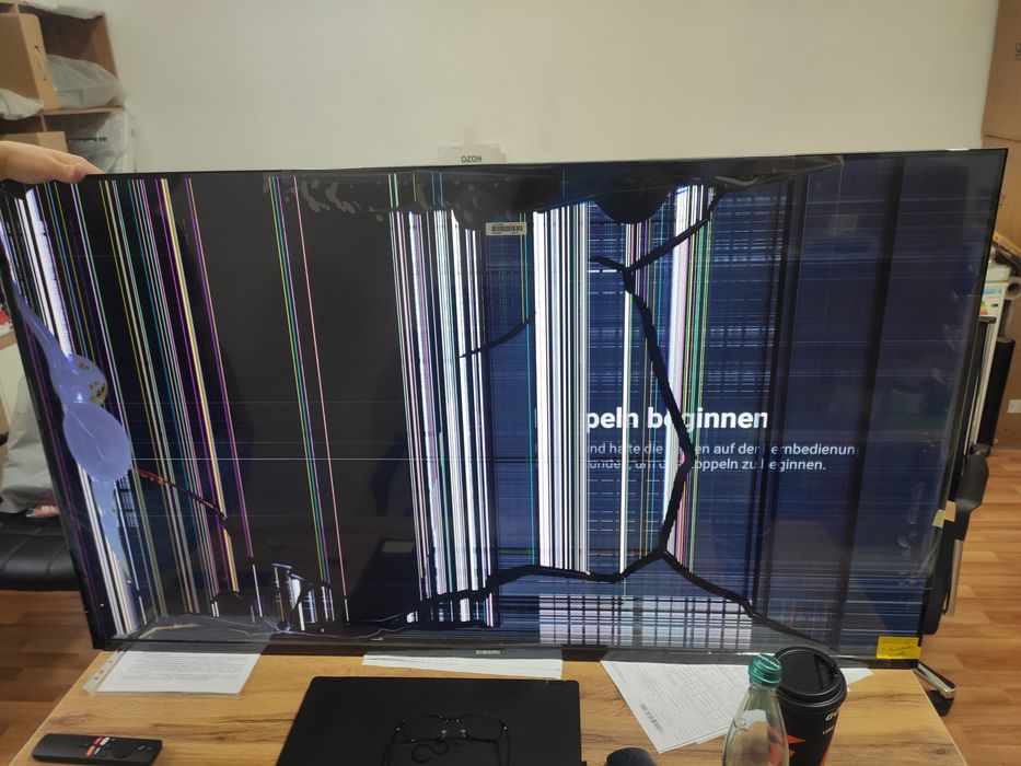 Новый Смарт телевизор Xiaomi A2 55" (L55M7-EARU) на запчасти