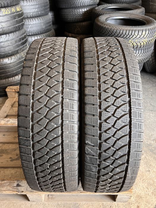 2 anvelope iarna 215/75/16 C , Bridgestone , DOT 2022 !