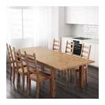 Masa IKEA Extensibila + 6 Scaune