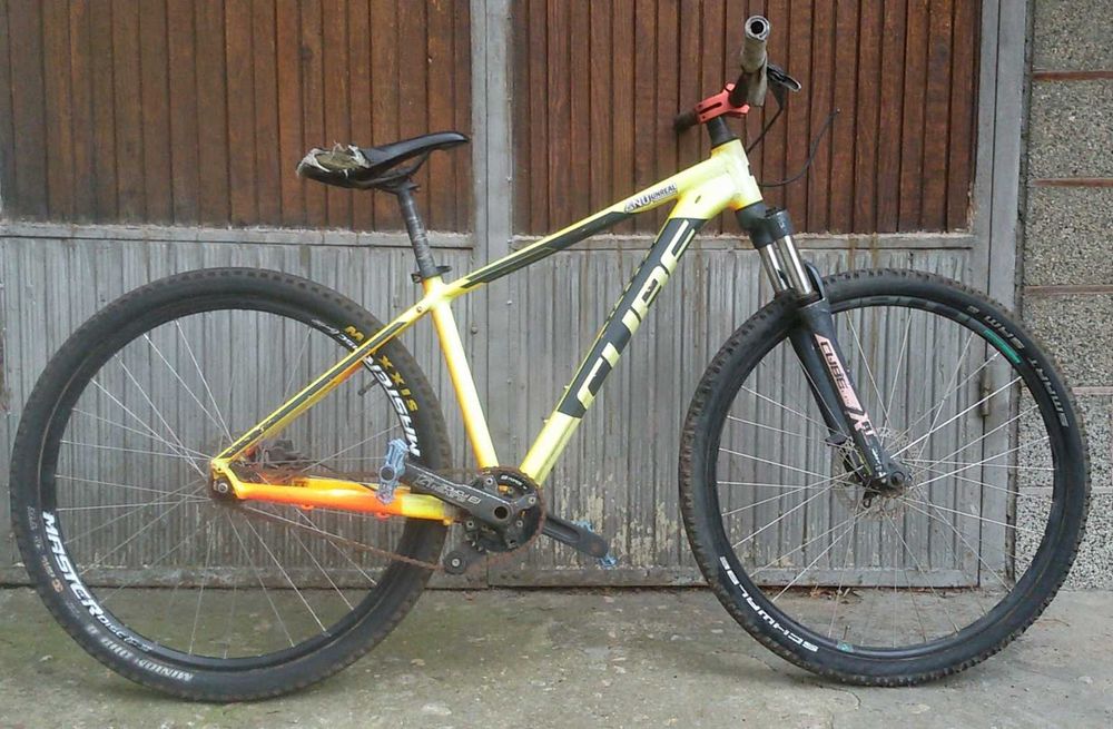Части за колело - рамка Cube Aim Pro 27.5", само с колела и кормило