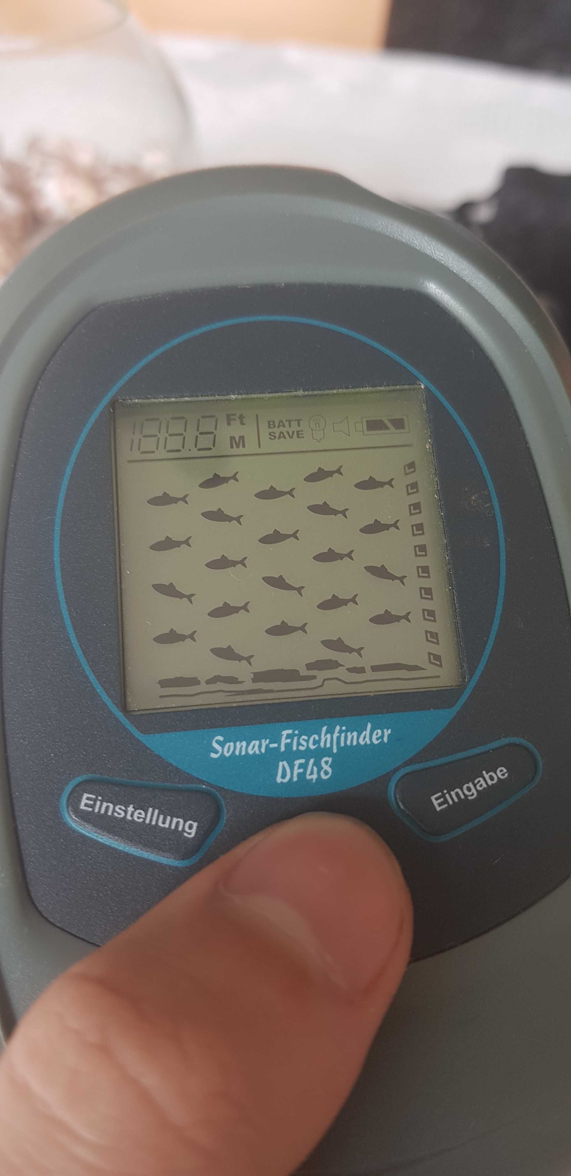 Сонар за риба със звуков сигнал