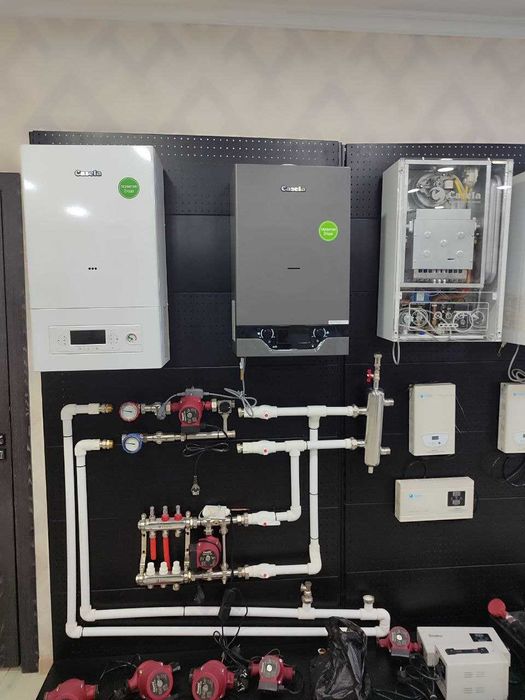 Котел газовый CASELA W2-K-16M 50 квт PLUS настенный Кател