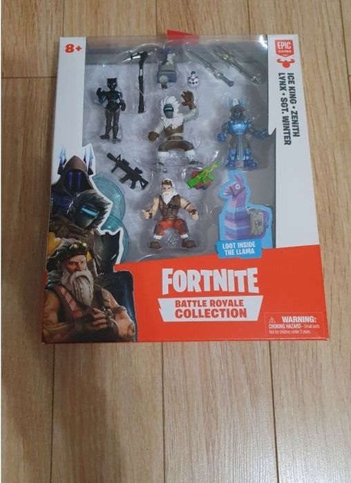 Set Fortnite Ice King, Zenith, Lynx, SGT, Winter Nou