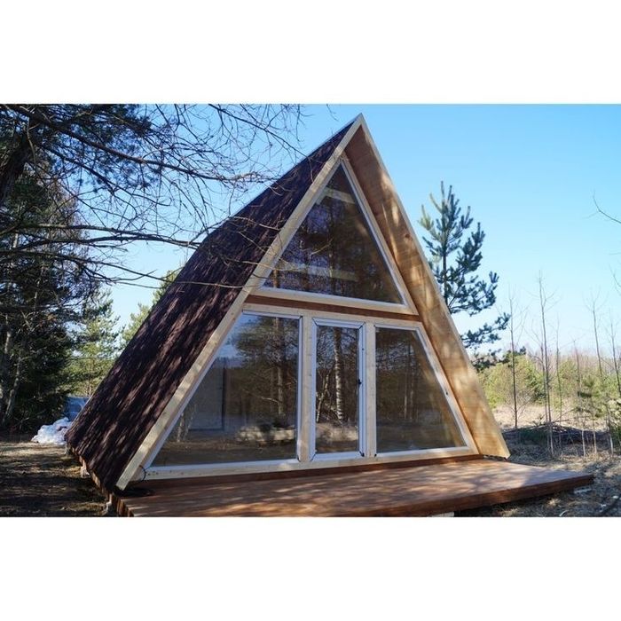 Construim Case din structura de lemn si Cabane stil A Frame, dimensiun