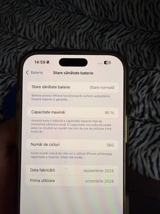 Iphone 16 Pro Max 256gb 90% baterie