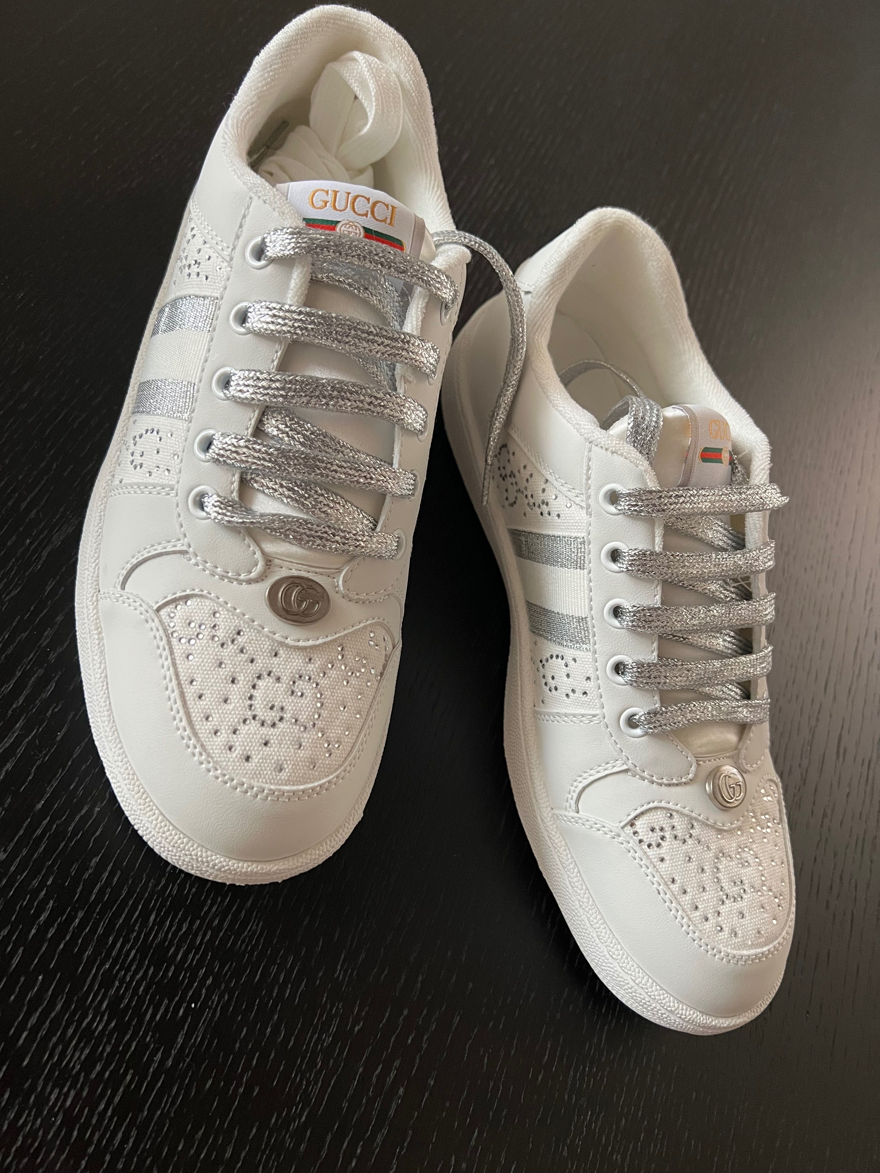 Продавам кецове на Gucci , модел 2024