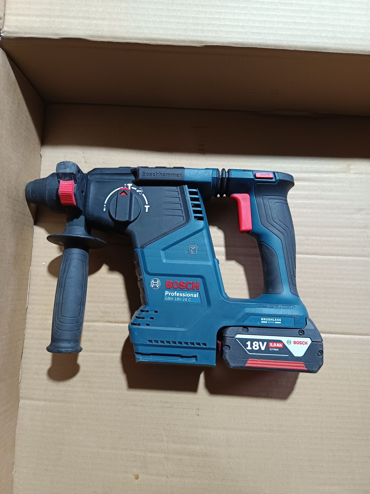 Bosch 18v brushless rotopercutor