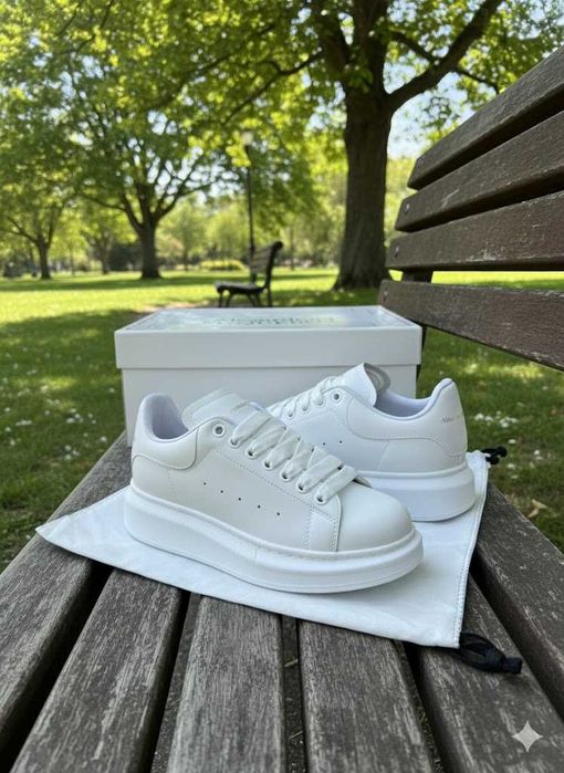 Adidasi Alexander Mc Q u e e n Full White - Full Box