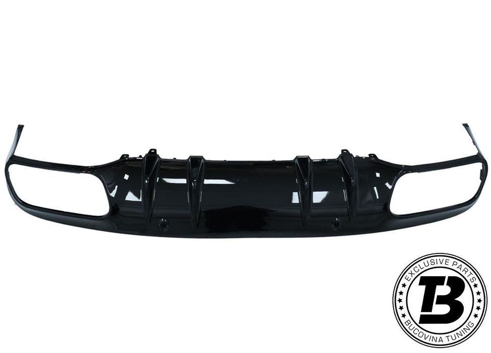 Difuzor Bara Spate cu Ornamente compatibil cu Mercedes C Class W205 C43 Design