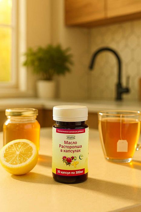 Расторопши масло  300мг  № 30 капсул       "Гепатопротектор"