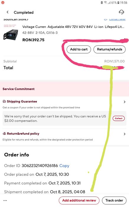 Incarcator rapid nou(sursa de alimentare)reglabil42-88V/2-10A