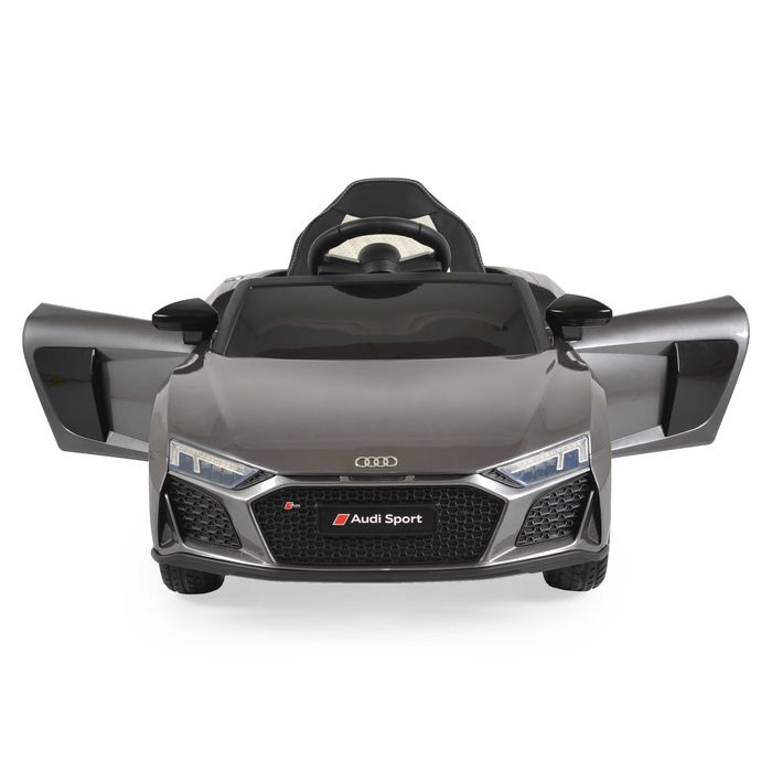 ТОП ЦЕНА!НОВО!Акумулаторна кола Audi R8 Spyder с 12V,меки гуми,металик