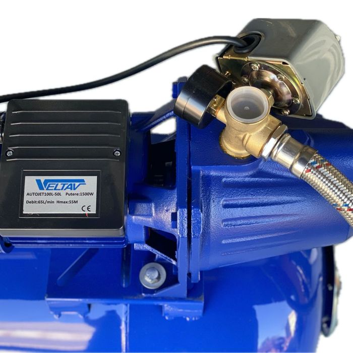 Hidrofor JET100L, 1500W, Vas expansiune 50L, 65l/min, cap Fonta