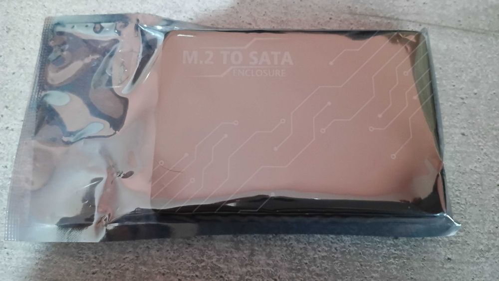 Adaptor M2 NGFF to SATA enclosure, metalic, NOU