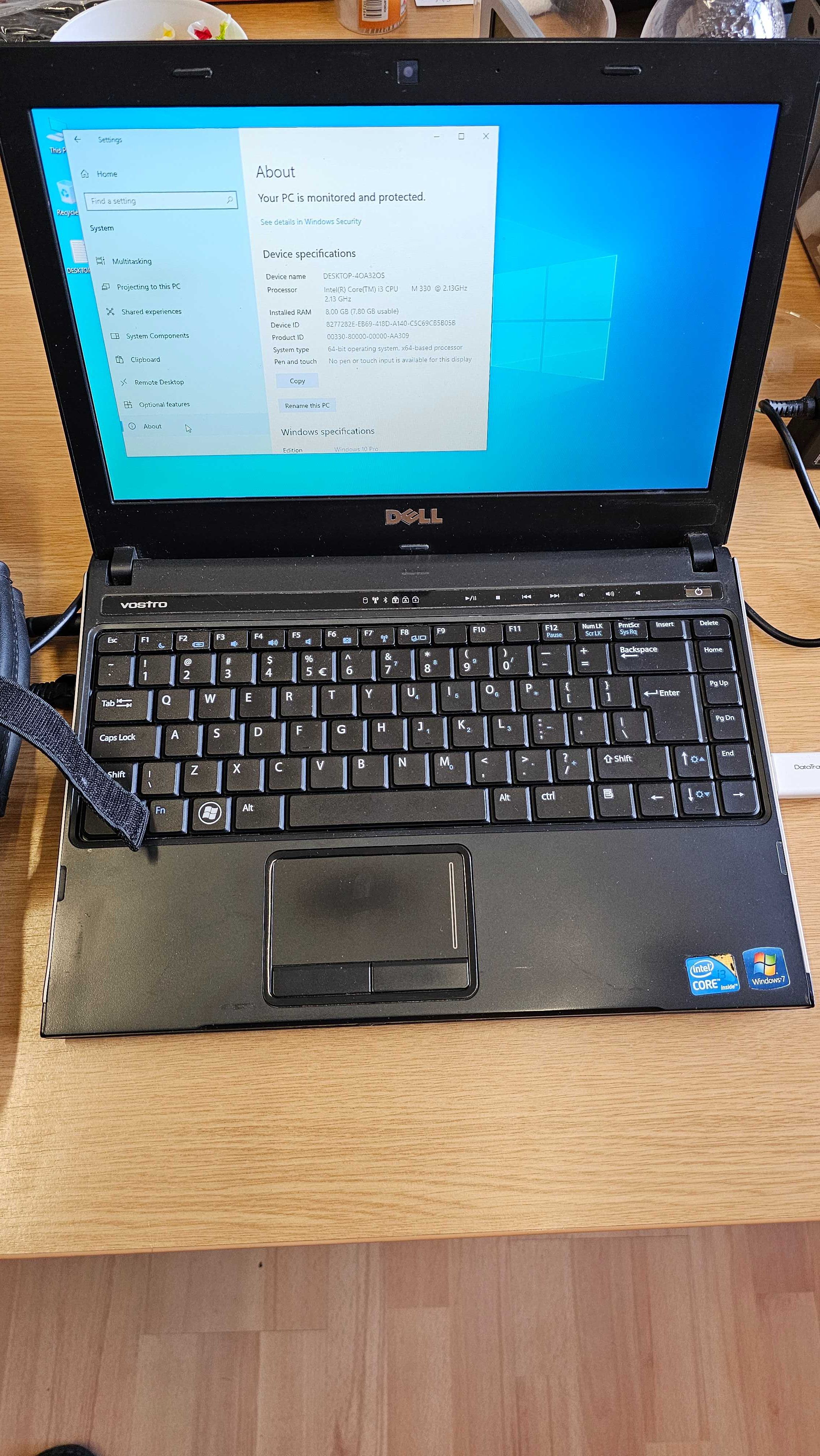 Laptop Dell Vostro 3300, 13,3" i3, SSD, 8GB RAM