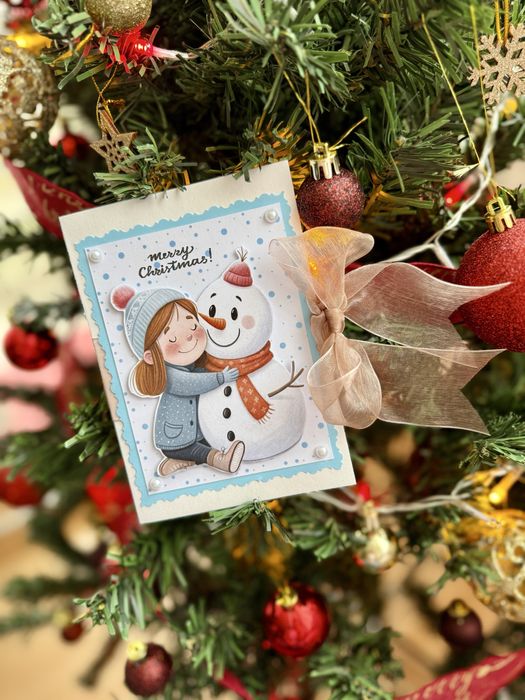 Ръчно изработени коледни картички