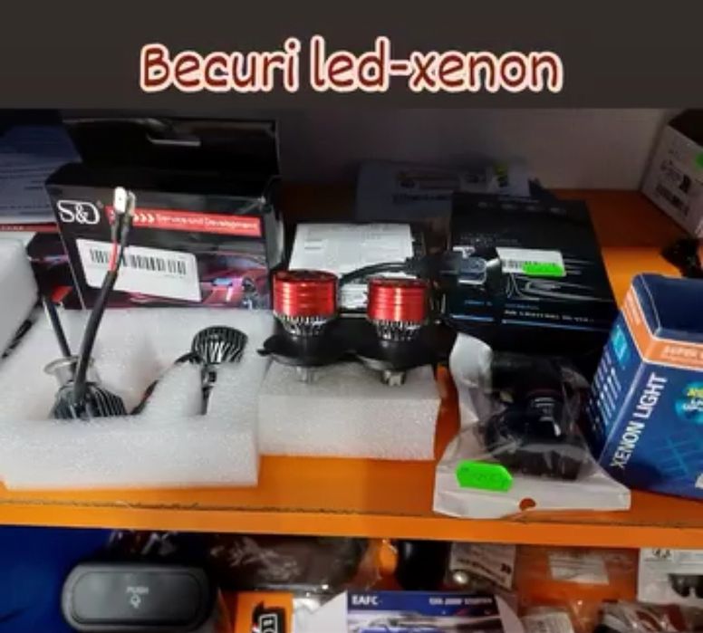 Becuri led-xenon h7, h4