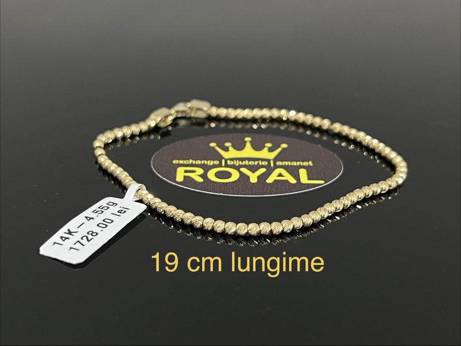 Bijuteria Royal CB : Bratara dama aur 14k 4,55 grame