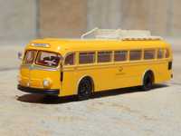 Macheta autobuz Mercedes-Benz Omnibus O 6600 H Brekina 1:87 posta germ