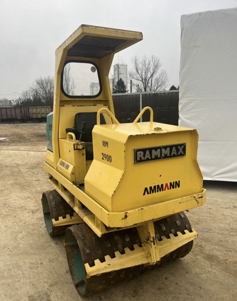 Ammann ramax rw2900 cilindru compactor picior de oaie 3 tone