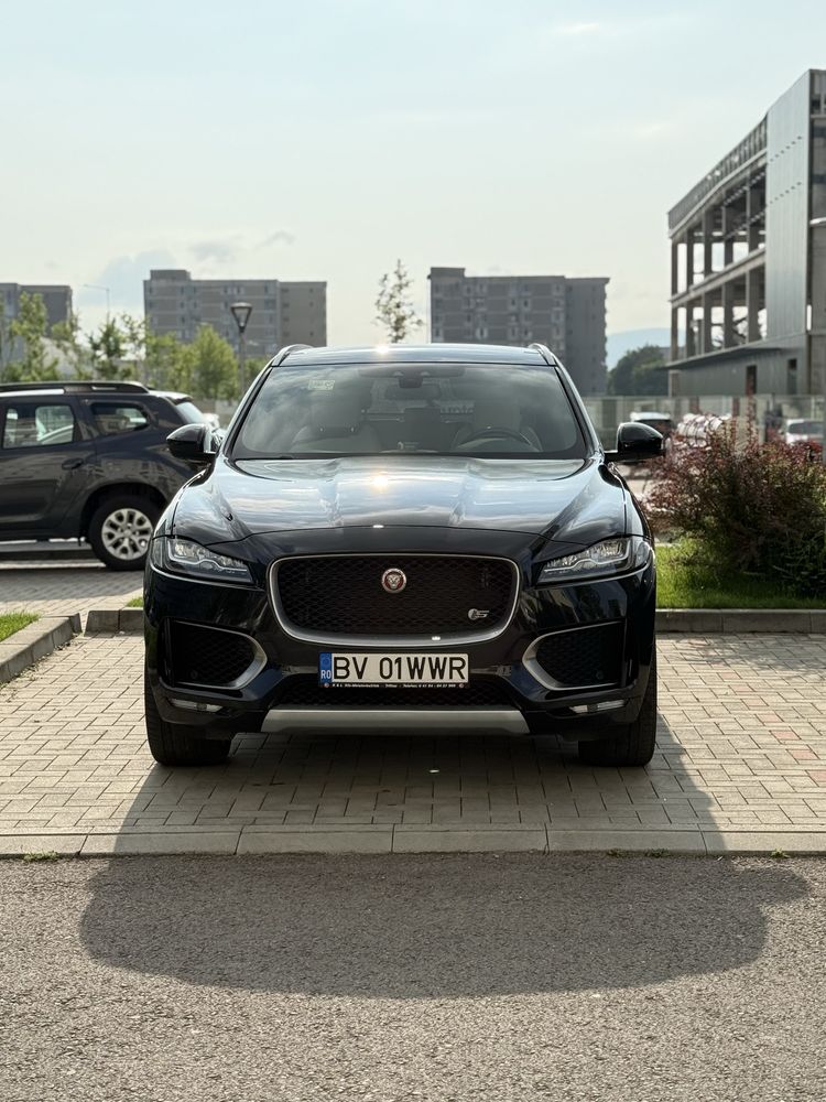 Jaguar F-pace model S‼️Schimb cu teren in Brasov - Sanpetru‼️