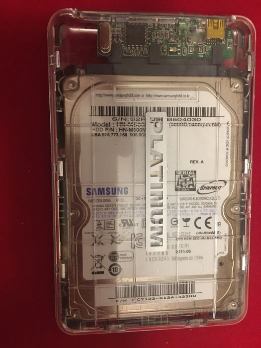 Hdd portabil Samsung 500gb. Hdd extern 500gb samsung