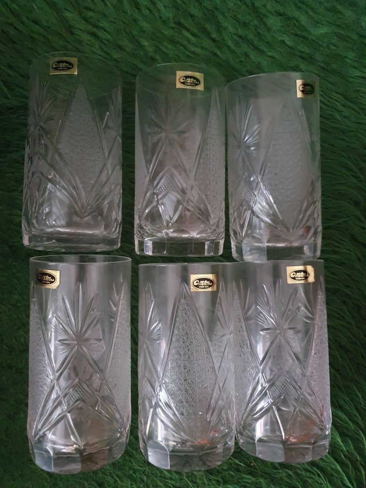 Set pahare cristal apa, anii '90
